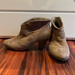 Tan Ankle Booties
